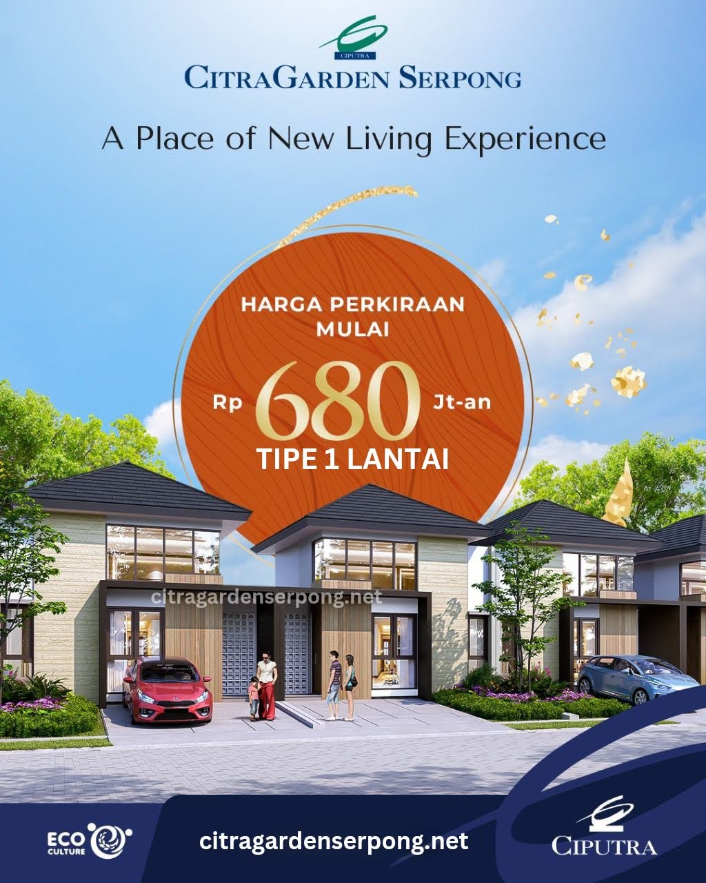 Cluster Chloe Citra Garden Serpong Cisauk