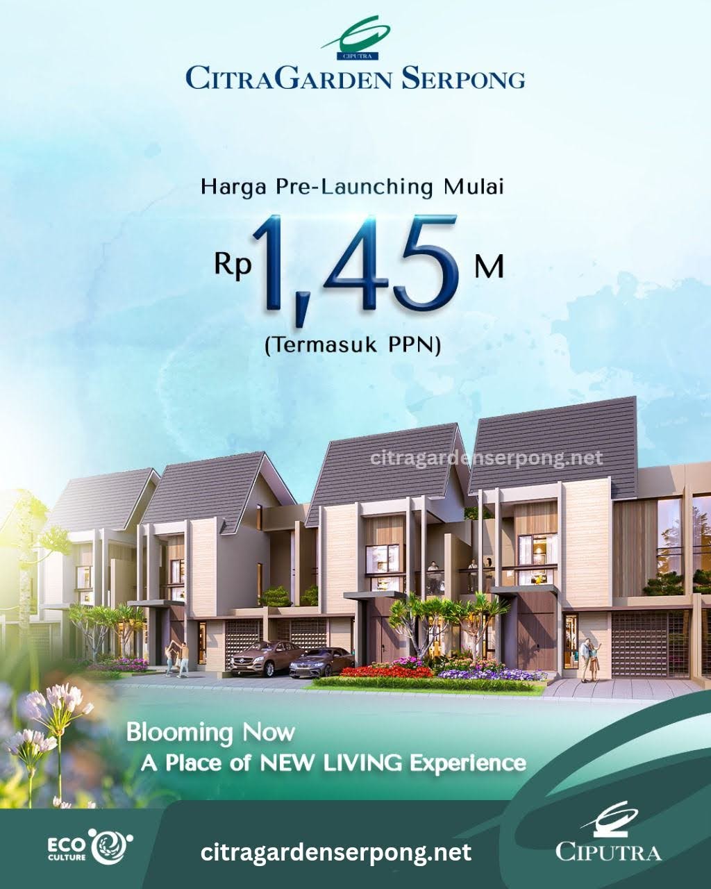 citra garden serpong cluster aeris