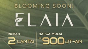 citra garden serpong cluster elaia