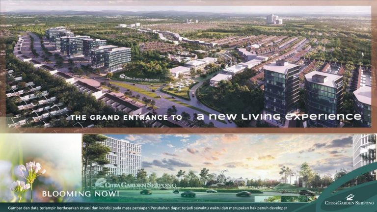 Citra Garden Serpong Buka 2 Cluster Perdana