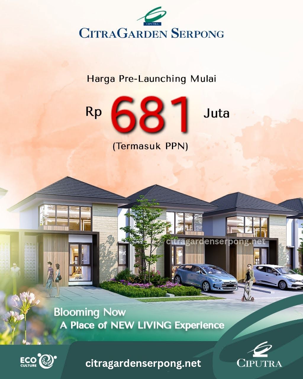 Cluster Belle Fleur CitraGarden Serpong