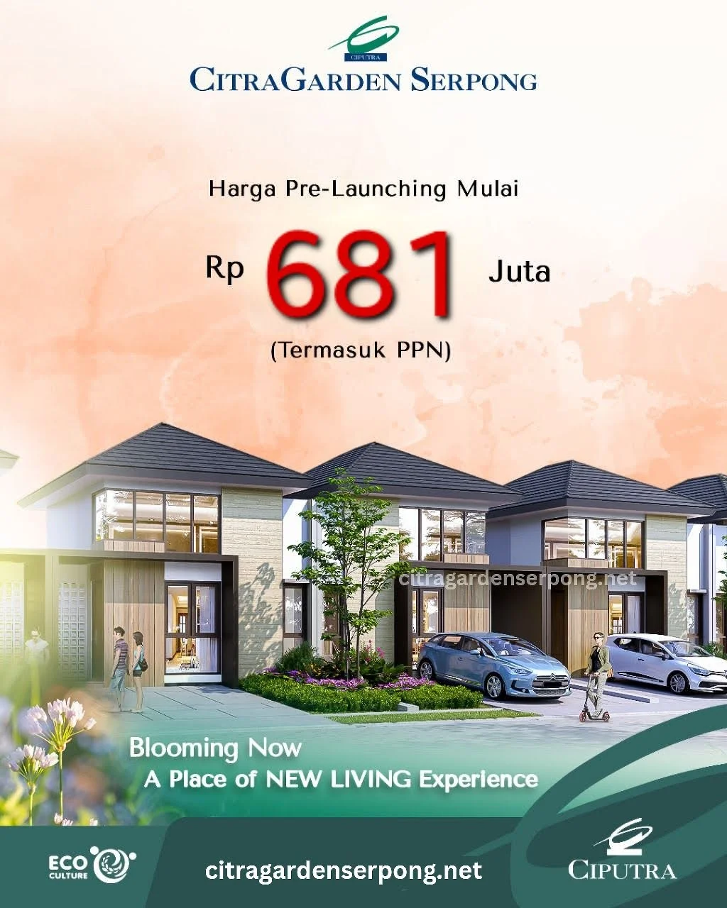 Cluster Belle Fleur CitraGarden Serpong