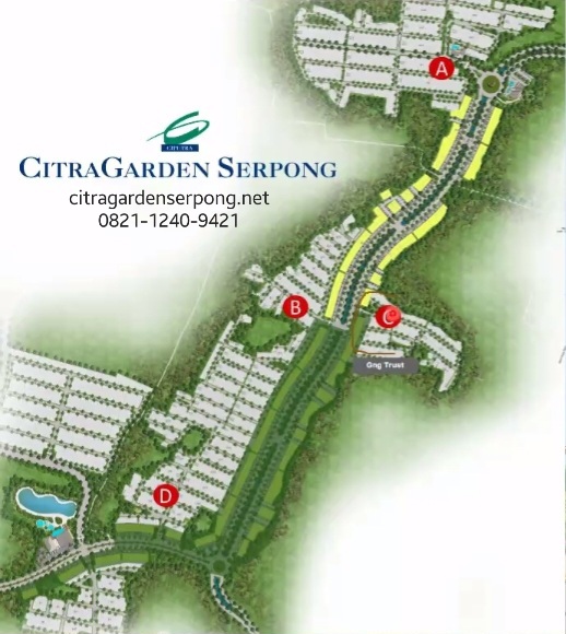 lokasi Ruko Citra Garden Serpong