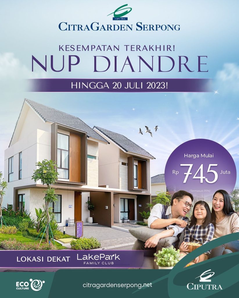 citra garden serpong diandre
